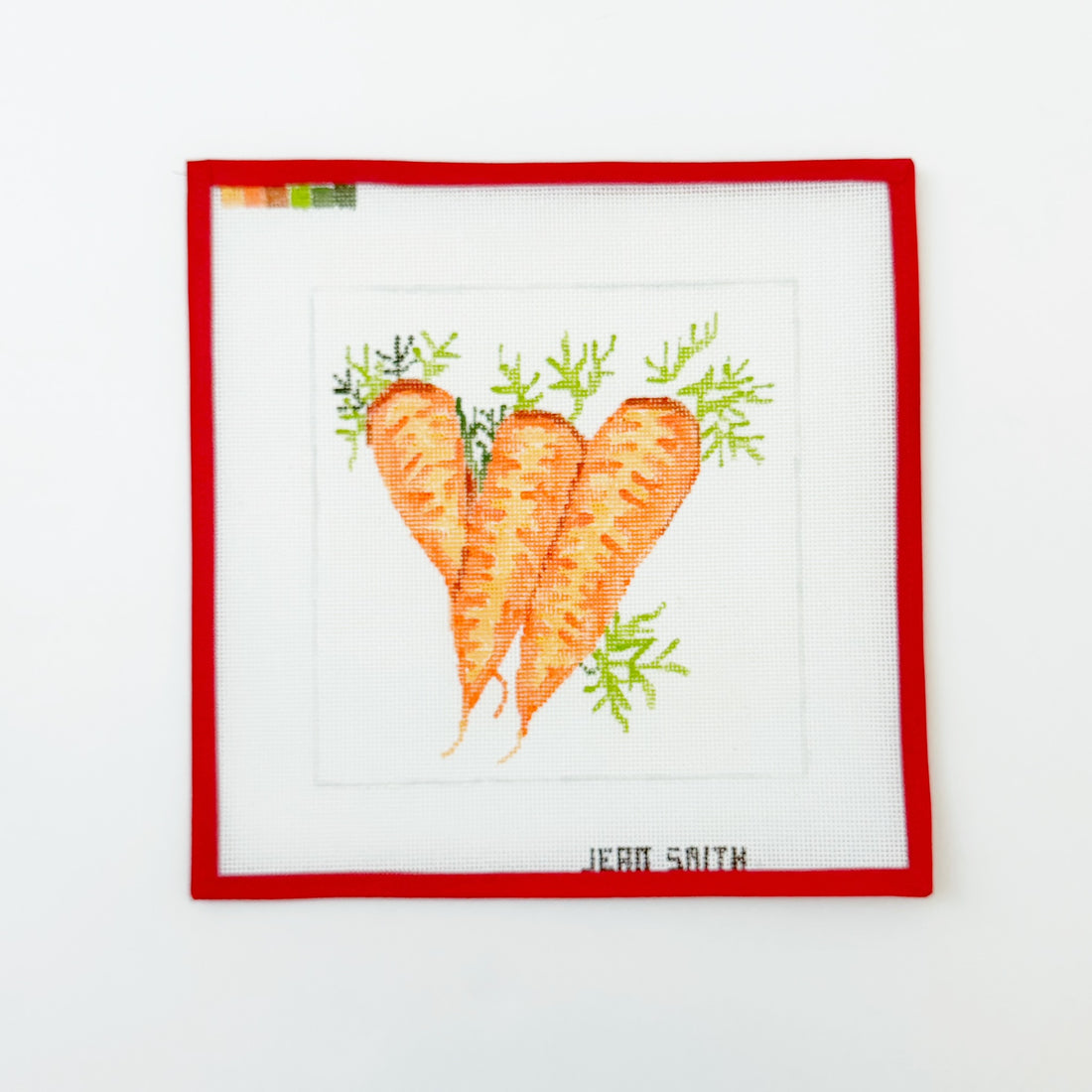 Smalls CarrotsJean SmithCanvasThe Red Thread Atelier