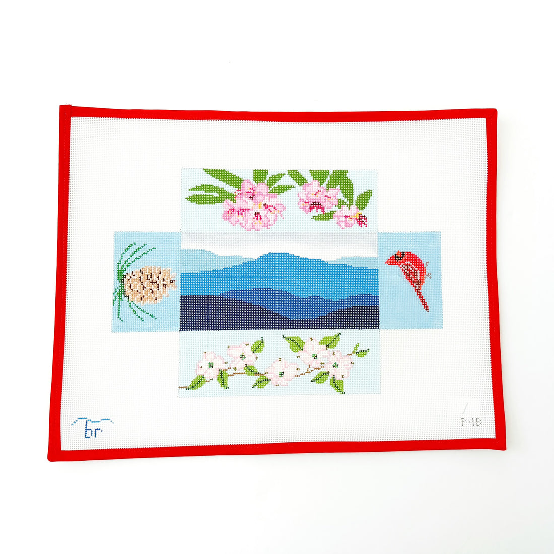 Blue Ridge Brick CoverBlue Ridge StitcheryCanvasThe Red Thread Atelier