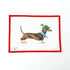 Dackel (Dachshund) on 13 MeshBlue Ridge StitcheryCanvasThe Red Thread Atelier