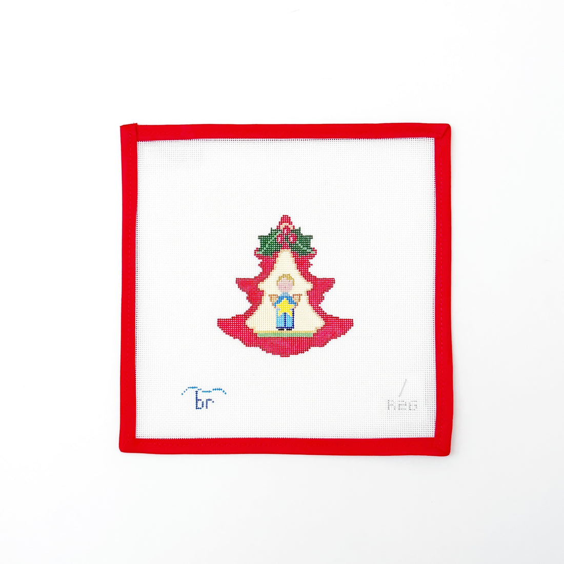 Red Tree - Girl with HeartBlue Ridge StitcheryCanvasThe Red Thread Atelier