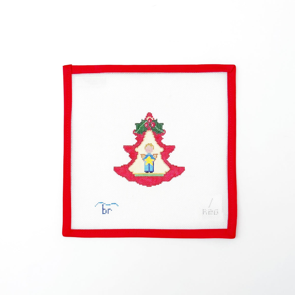 Red Tree - Girl with HeartBlue Ridge StitcheryCanvasThe Red Thread Atelier
