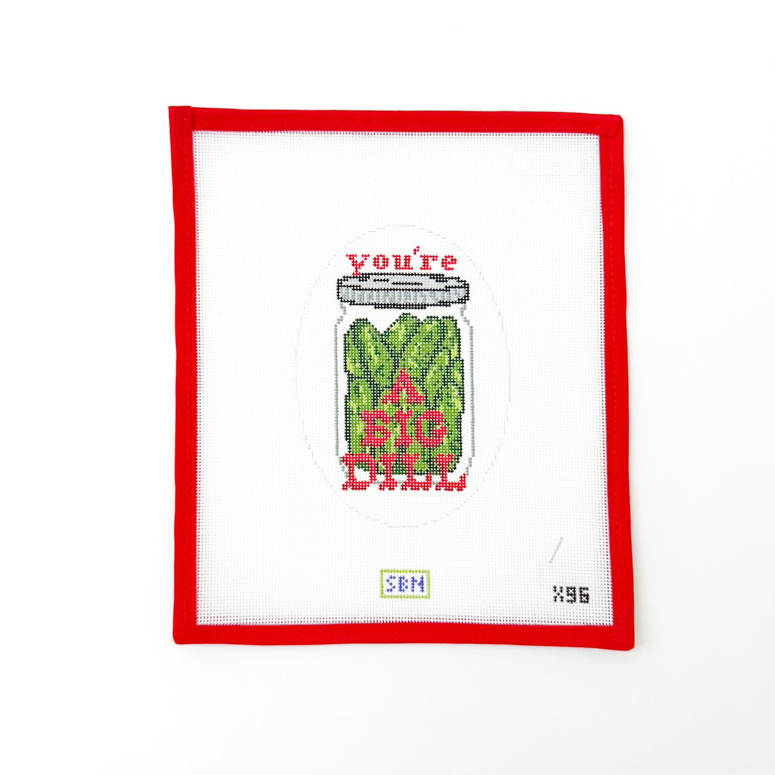 Big DillSusan Battle NeedlepointCanvasThe Red Thread Atelier