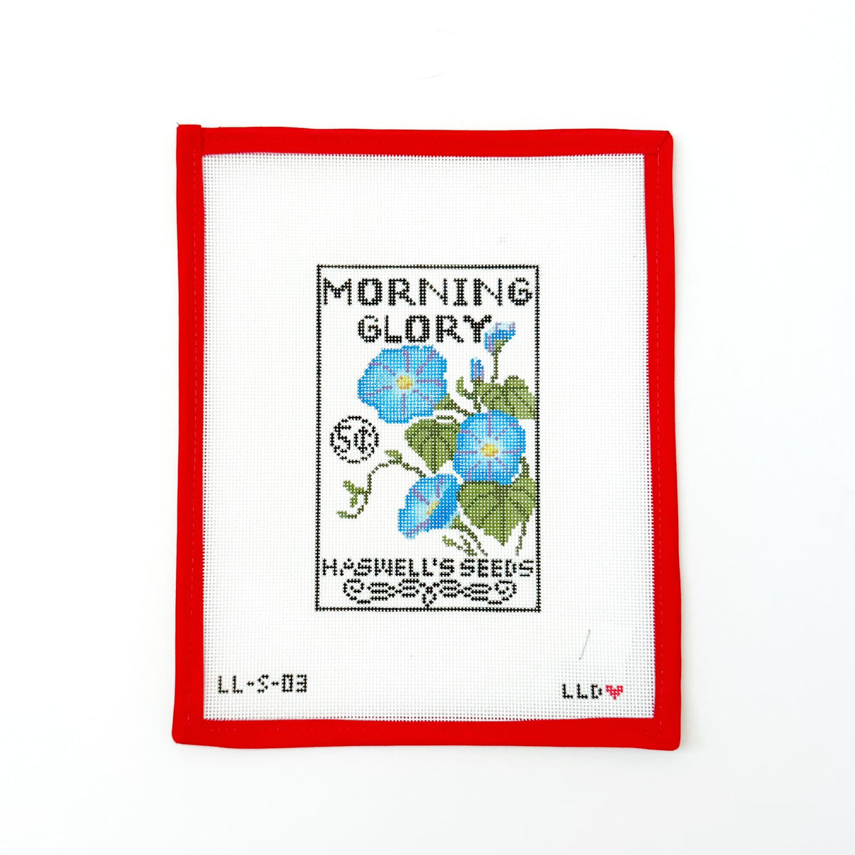 Morning Glory Seed PacketLaura Love DesignsCanvasThe Red Thread Atelier