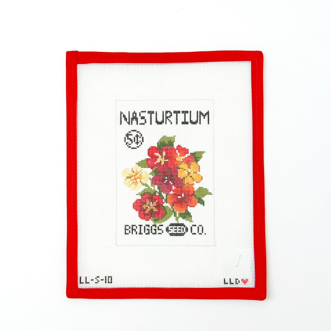 Nasturtium Seed PacketLaura Love DesignsCanvasThe Red Thread Atelier