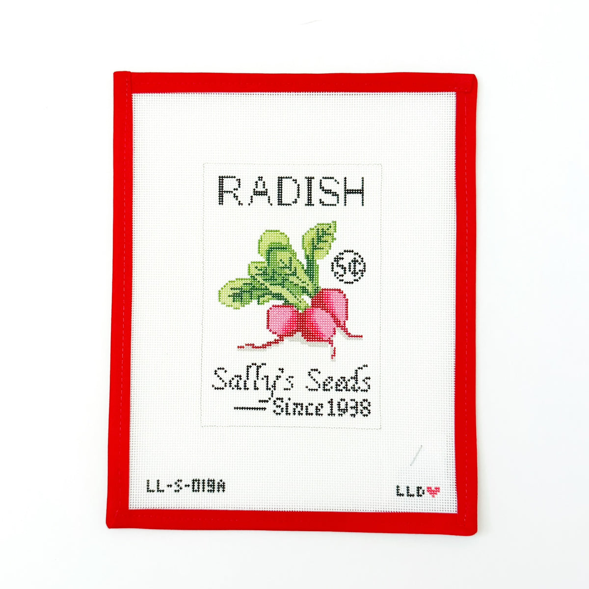 Radish Seed PacketLaura Love DesignsCanvasThe Red Thread Atelier