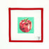 Red Bell Pepper SquareBeau Verre ArtCanvasThe Red Thread Atelier