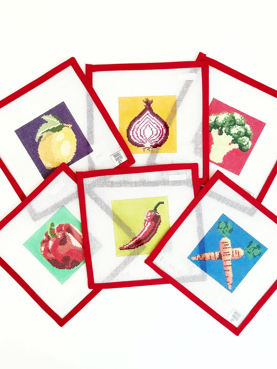 Lemon SquareBeau Verre ArtCanvasThe Red Thread Atelier