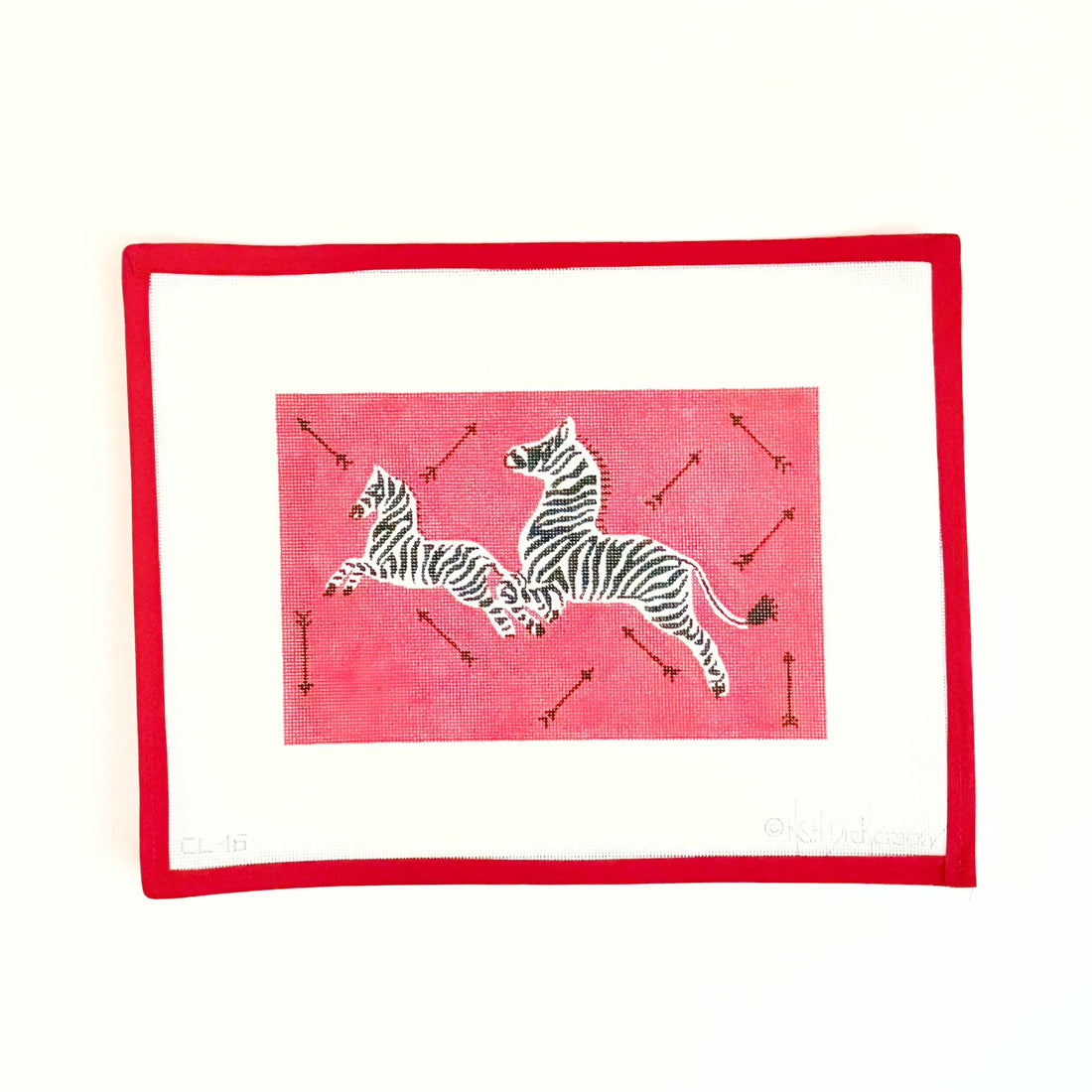 Clutch - Scalamandré Leaping Zebras &amp; Arrows