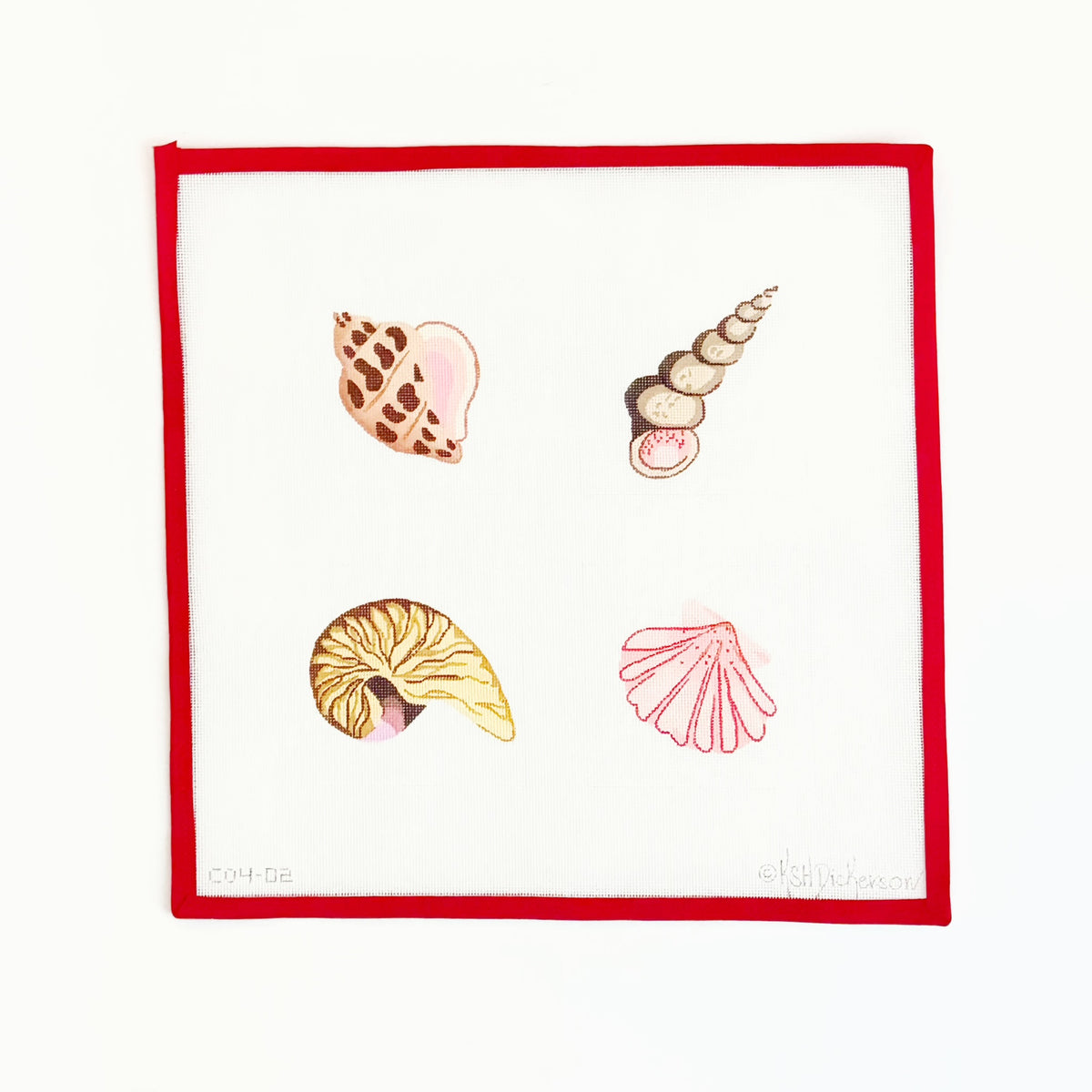 Coasters - Shells, Multi Natural (Set of 4)