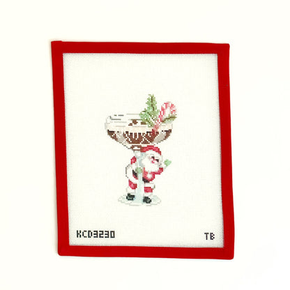 Santa with Espresso MartiniKCNCanvasThe Red Thread Atelier