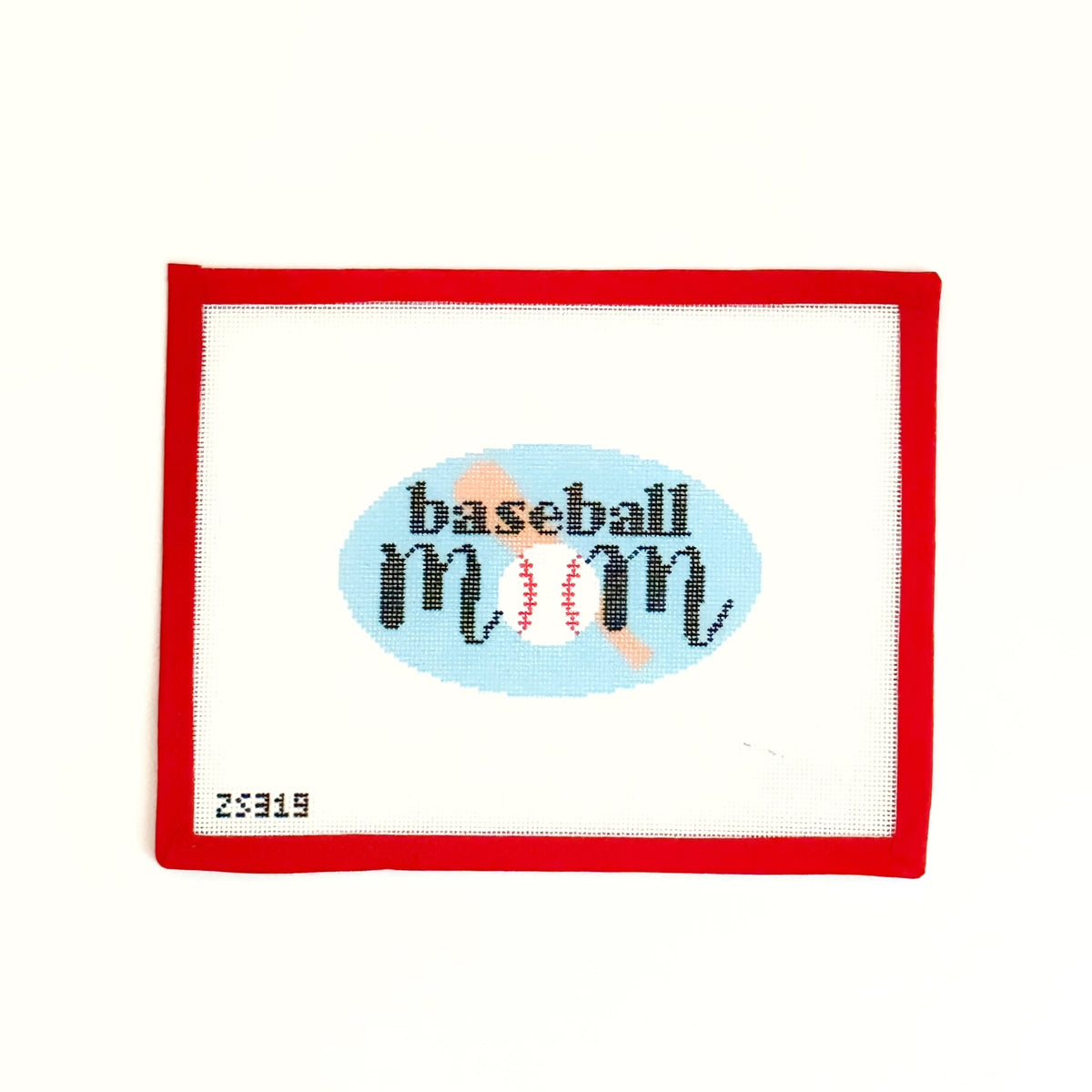 Baseball MomKCNCanvasThe Red Thread Atelier