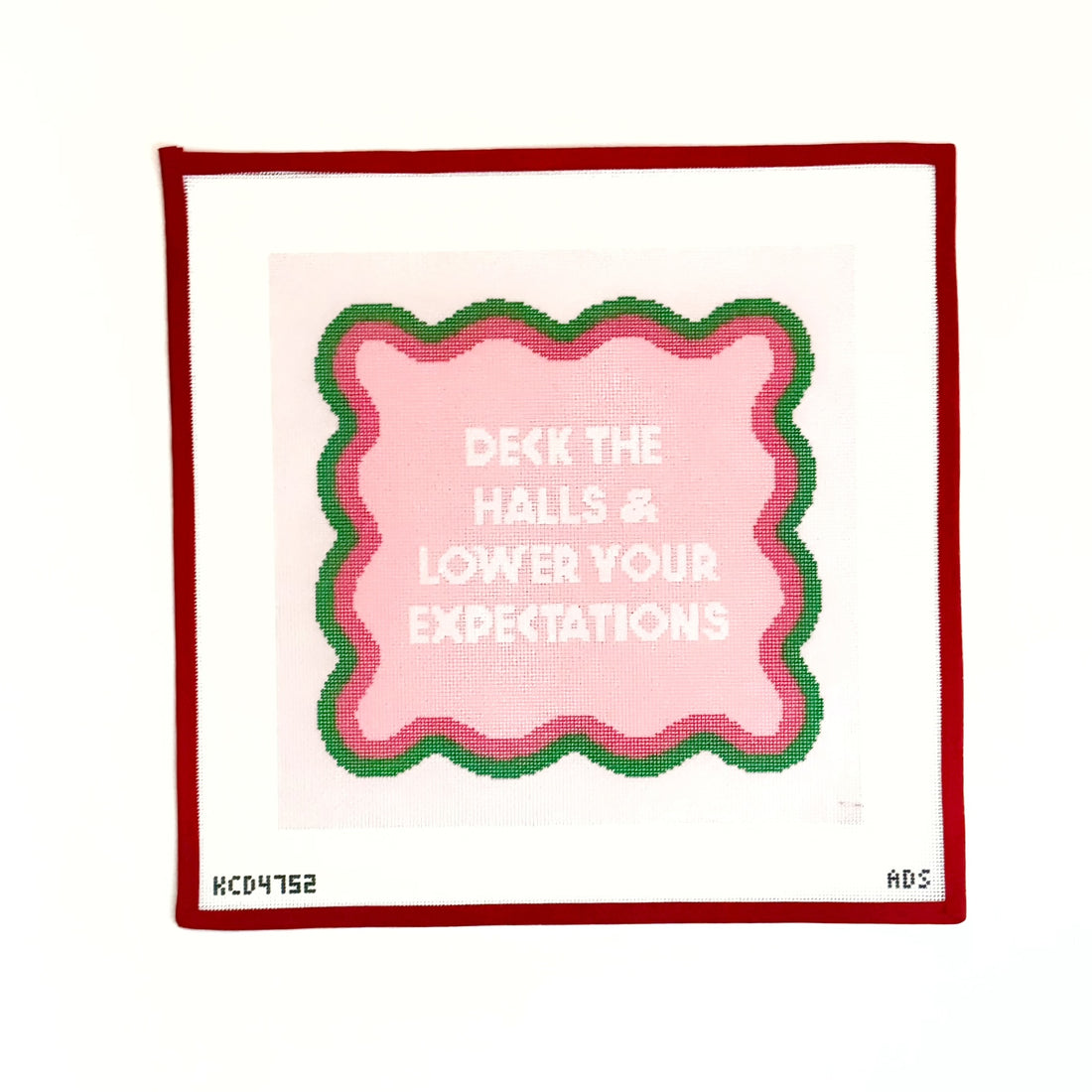 Deck the Halls and Lower Your ExpectationsKCNCanvasThe Red Thread Atelier