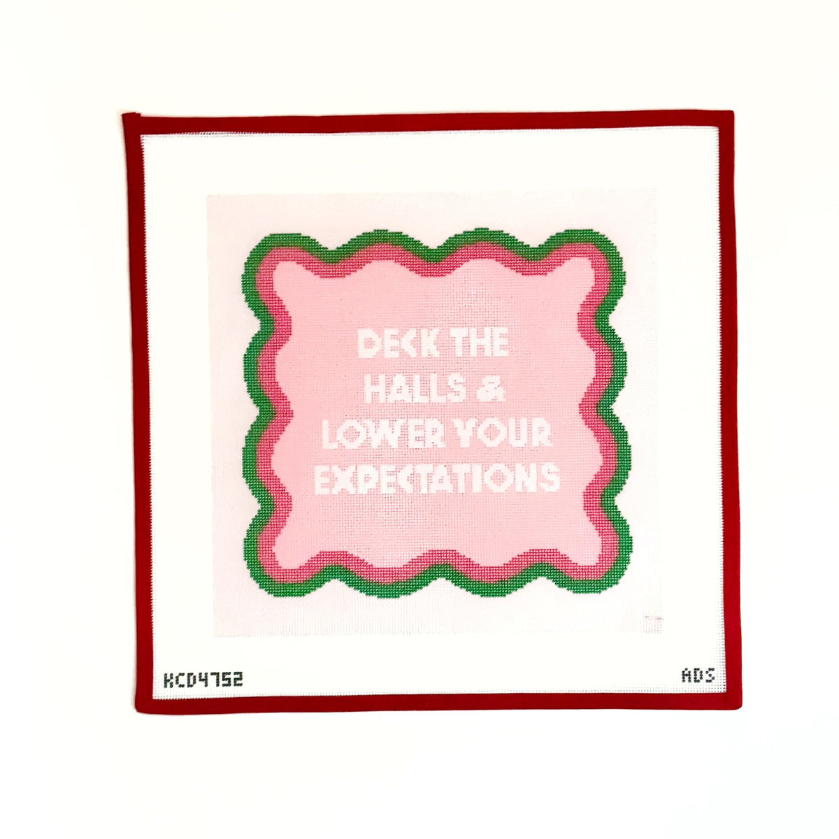 Deck the Halls and Lower Your ExpectationsKCNCanvasThe Red Thread Atelier