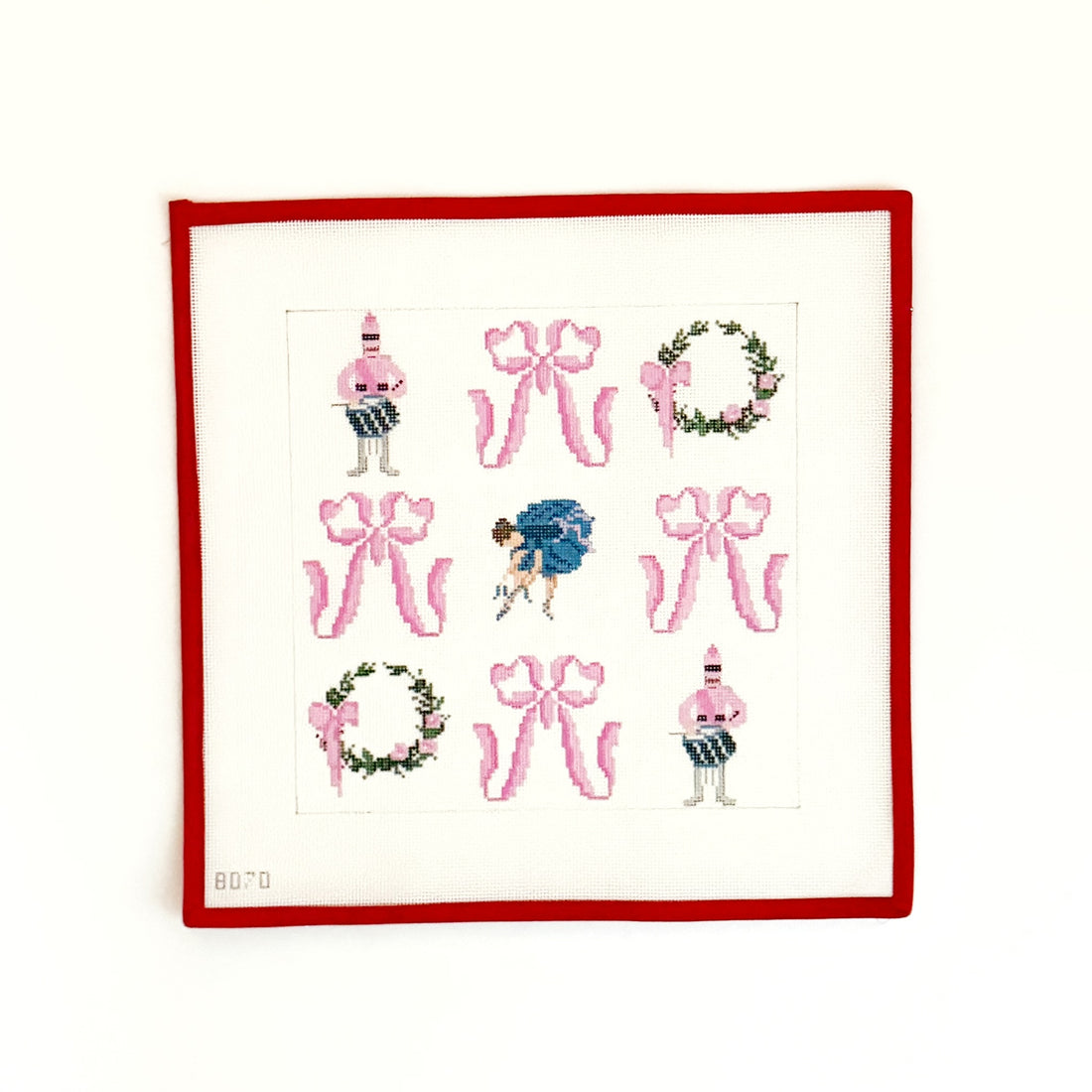 Nutcracker &amp; Bow CollageAlice PetersonCanvasThe Red Thread Atelier