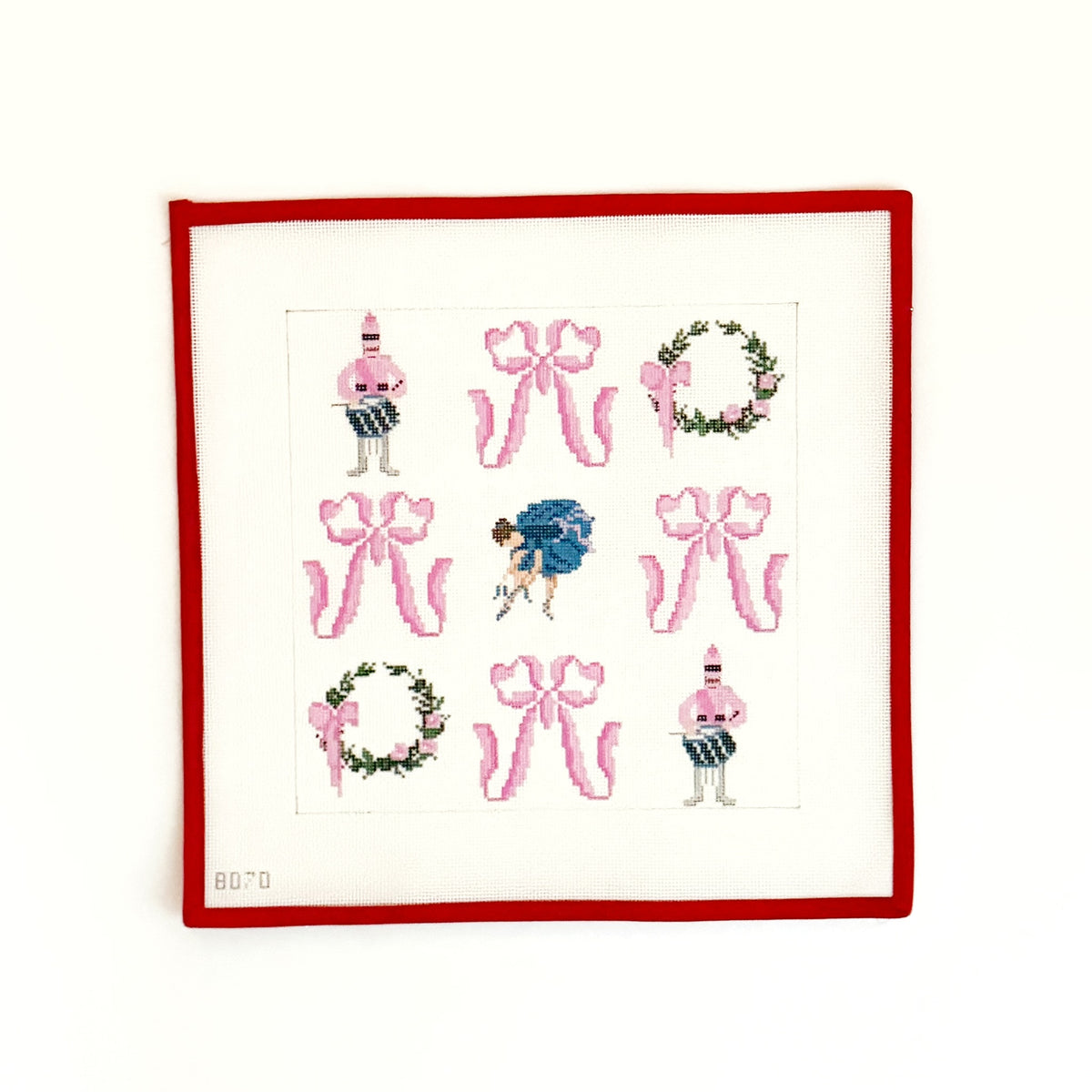 Nutcracker &amp; Bow CollageAlice PetersonCanvasThe Red Thread Atelier