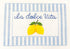 La Dolce Vita lemon needlepoint canvas by Salt & Sand Designs