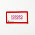 Goyard Keychain - PinkElm Tree NeedlepointCanvasThe Red Thread Atelier
