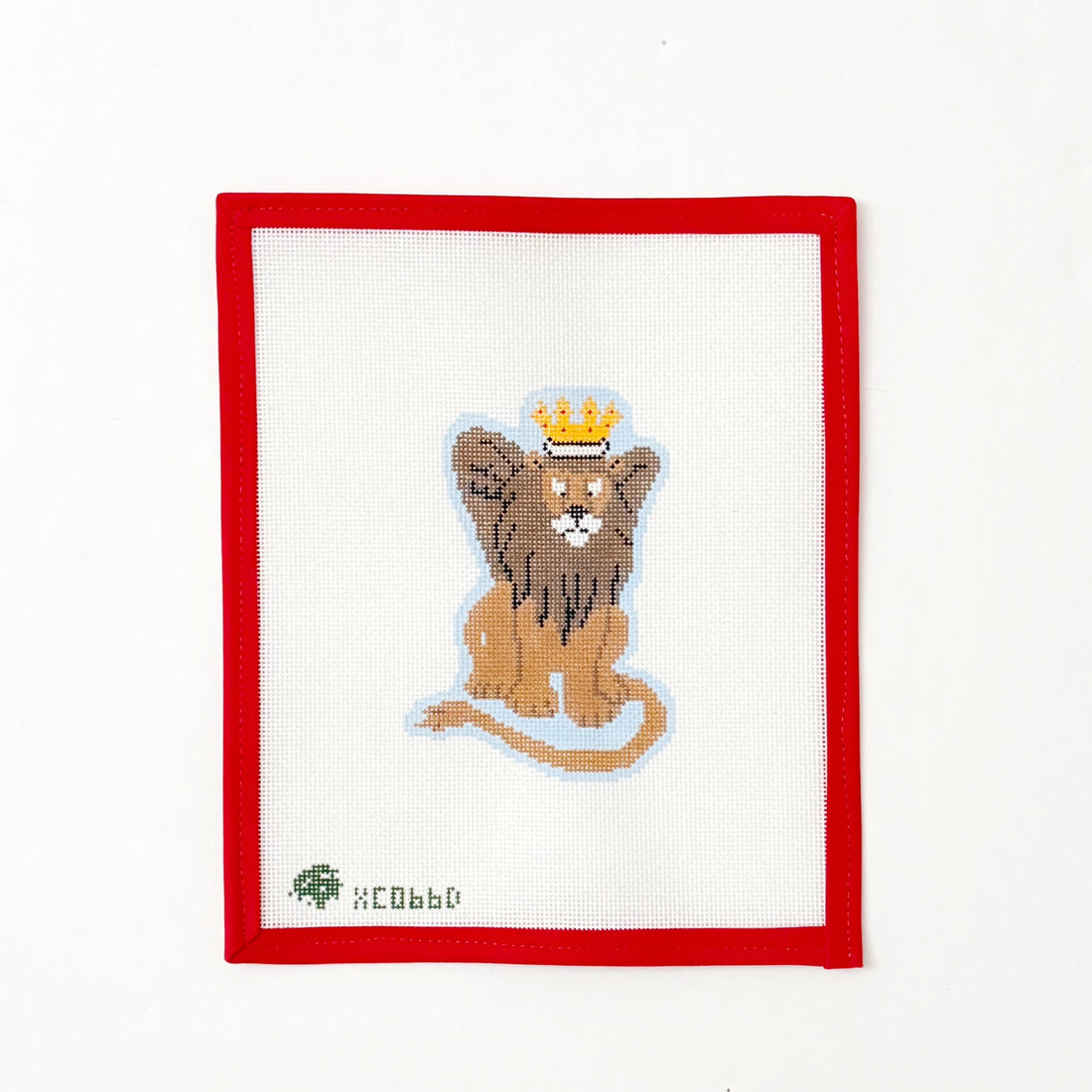 King MoonracerElm Tree NeedlepointCanvasThe Red Thread Atelier
