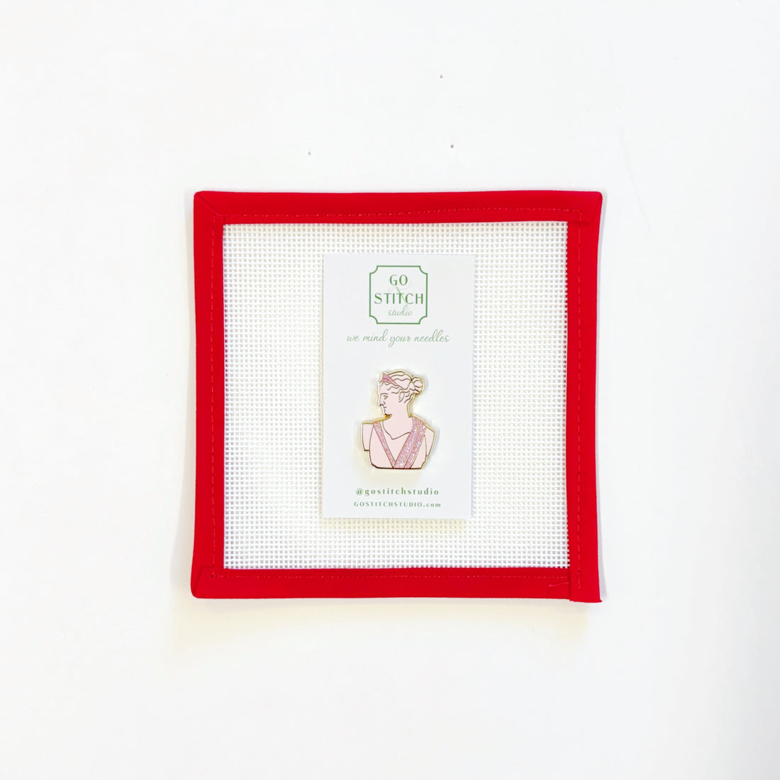 Pink Greek Goddess Needleminder