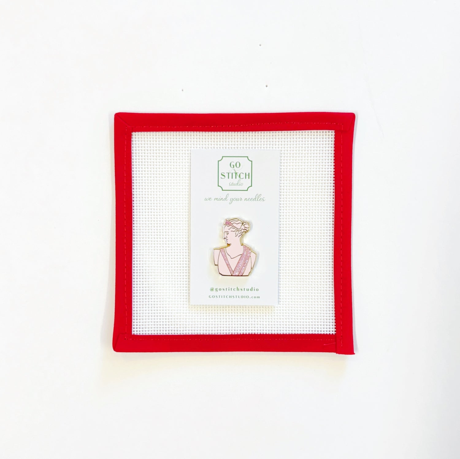 Pink Greek Goddess Needleminder