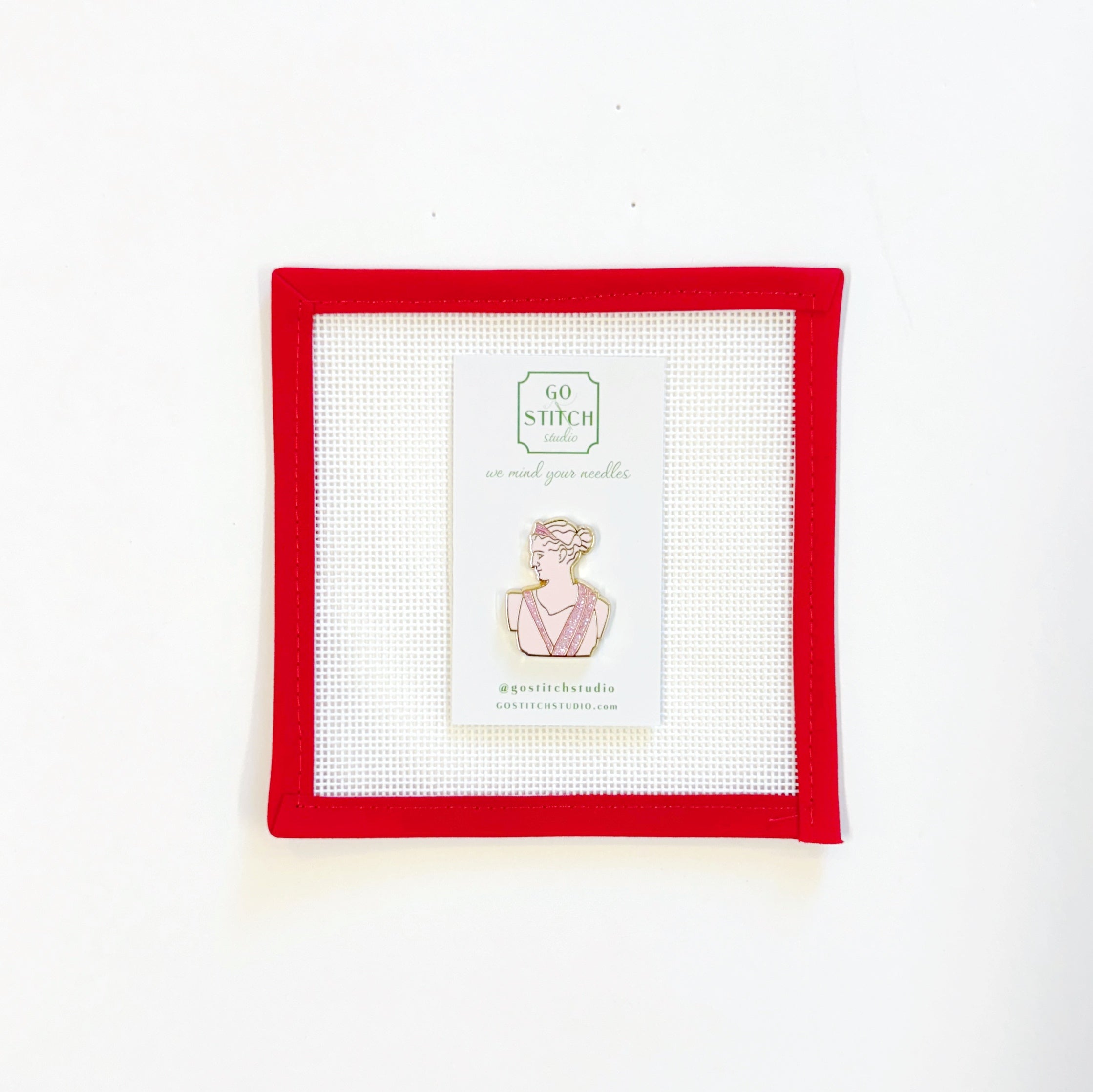 Pink Greek Goddess Needleminder