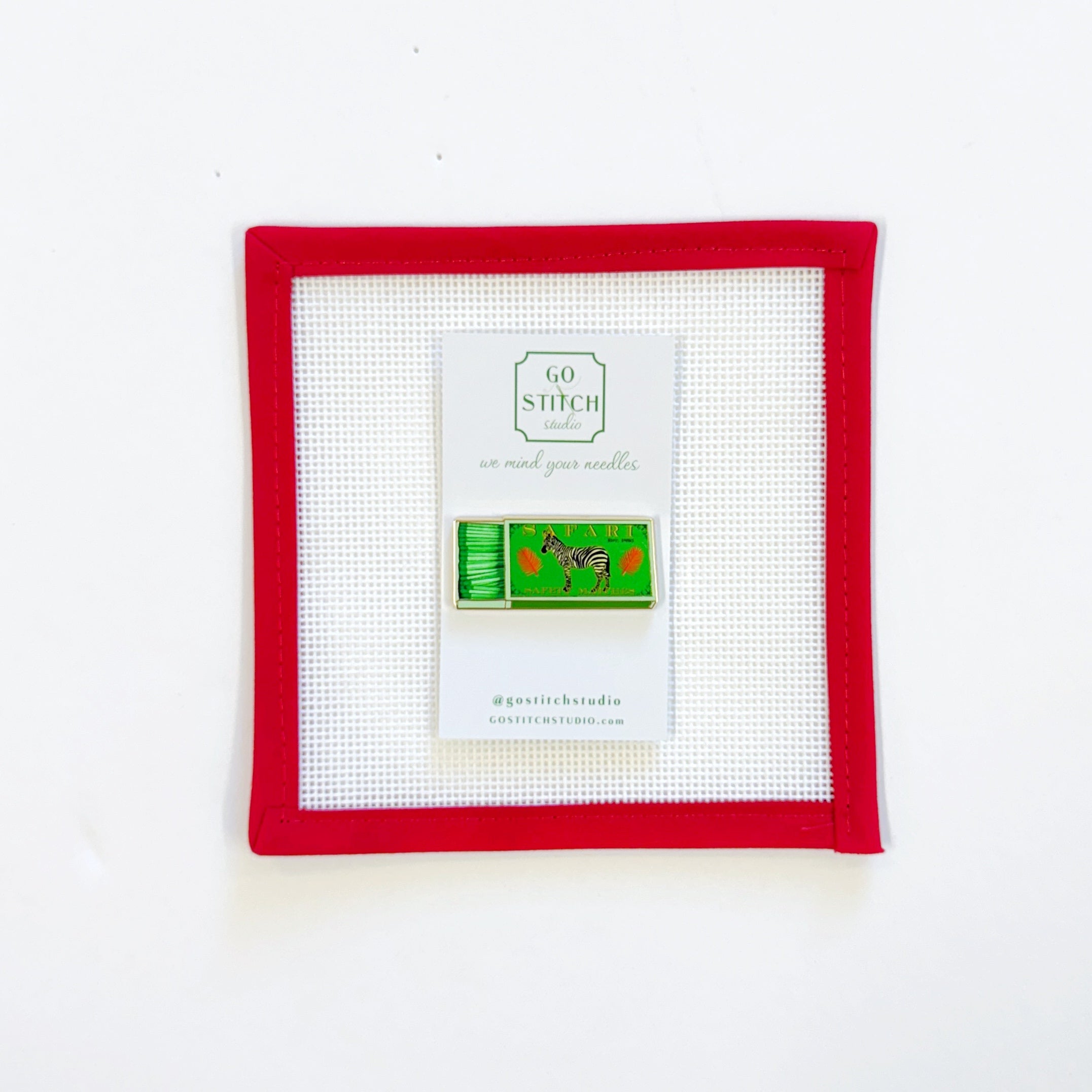 Safari Matchbook Needleminder
