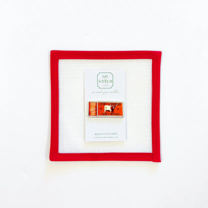 Longhorn Matchbox Needleminder