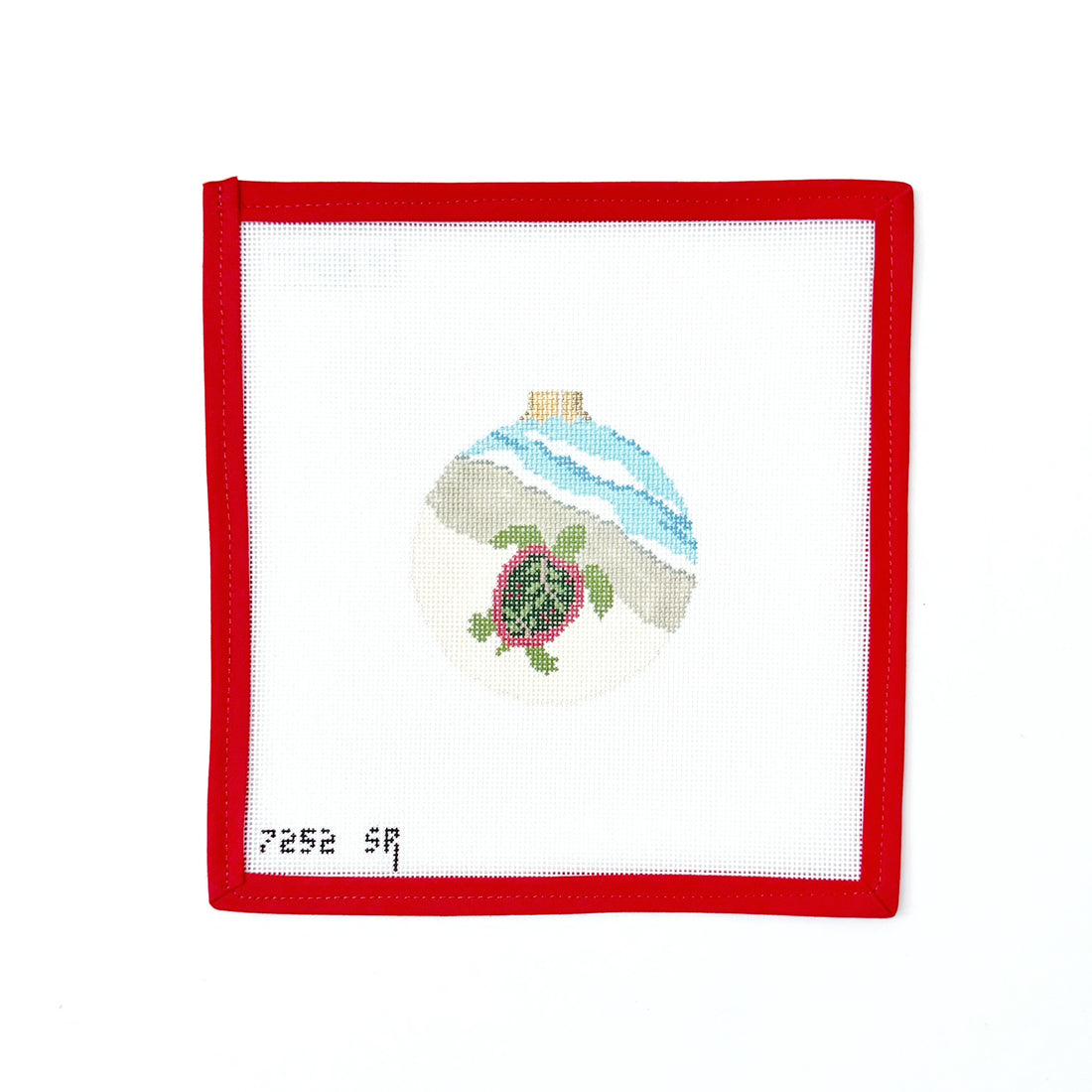Christmas Turtle, 3.25" Round