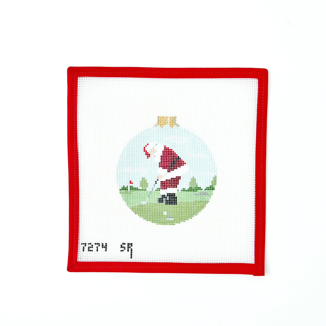 Santa Putting, - 13 Mesh