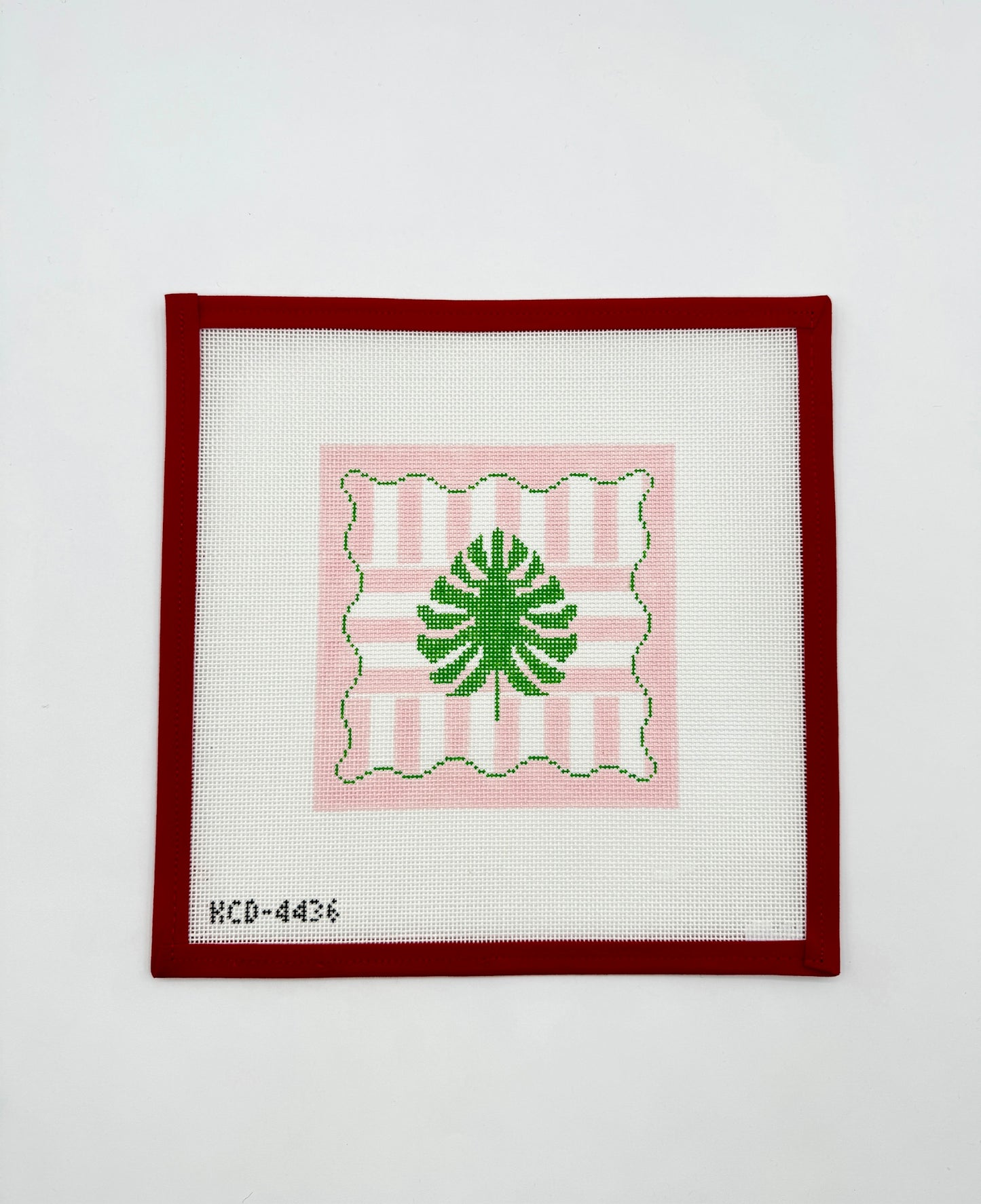 Palm Square - Pink/Green