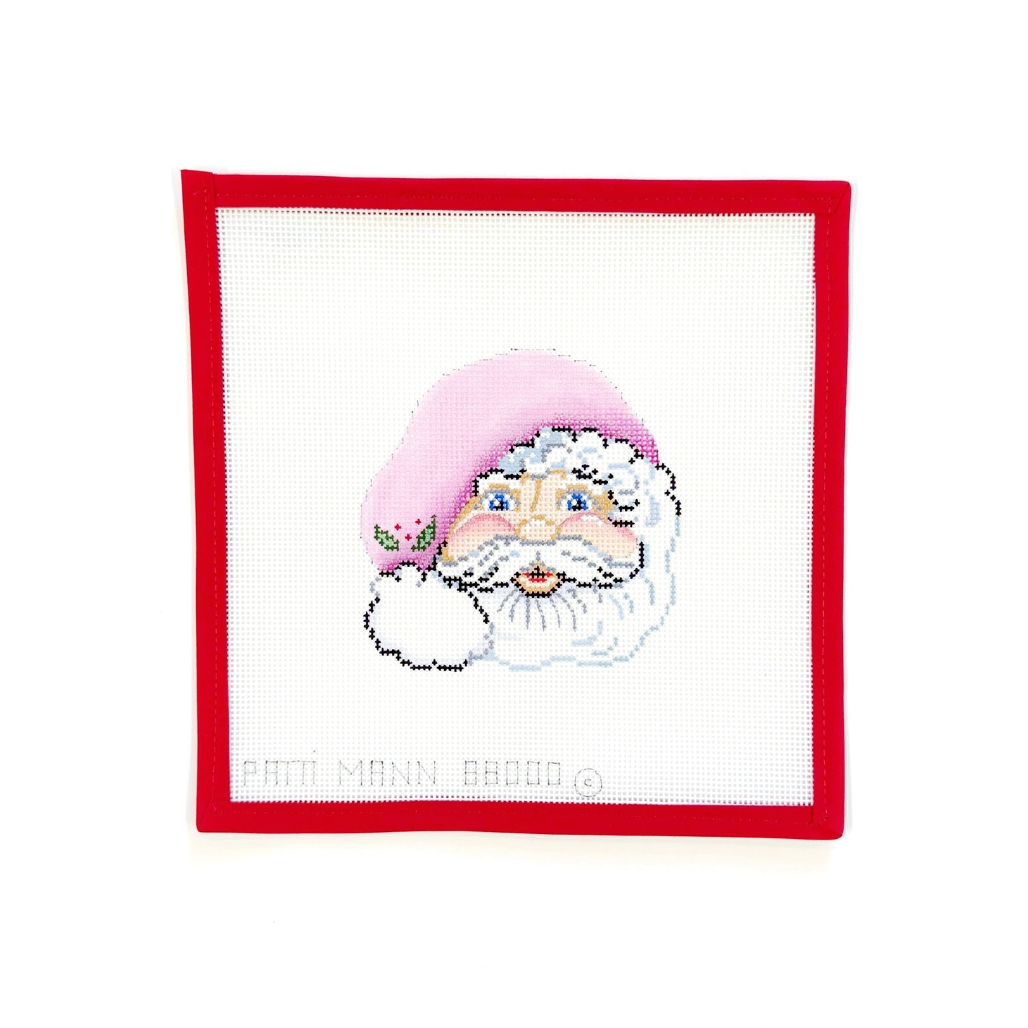 Santa w Pink Cap
