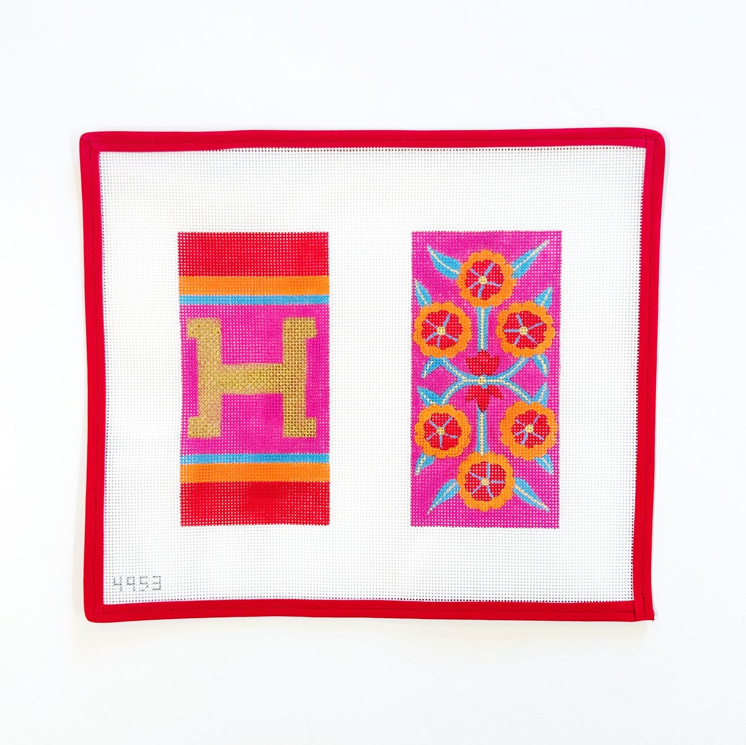 H Floral EGC, 2 sided