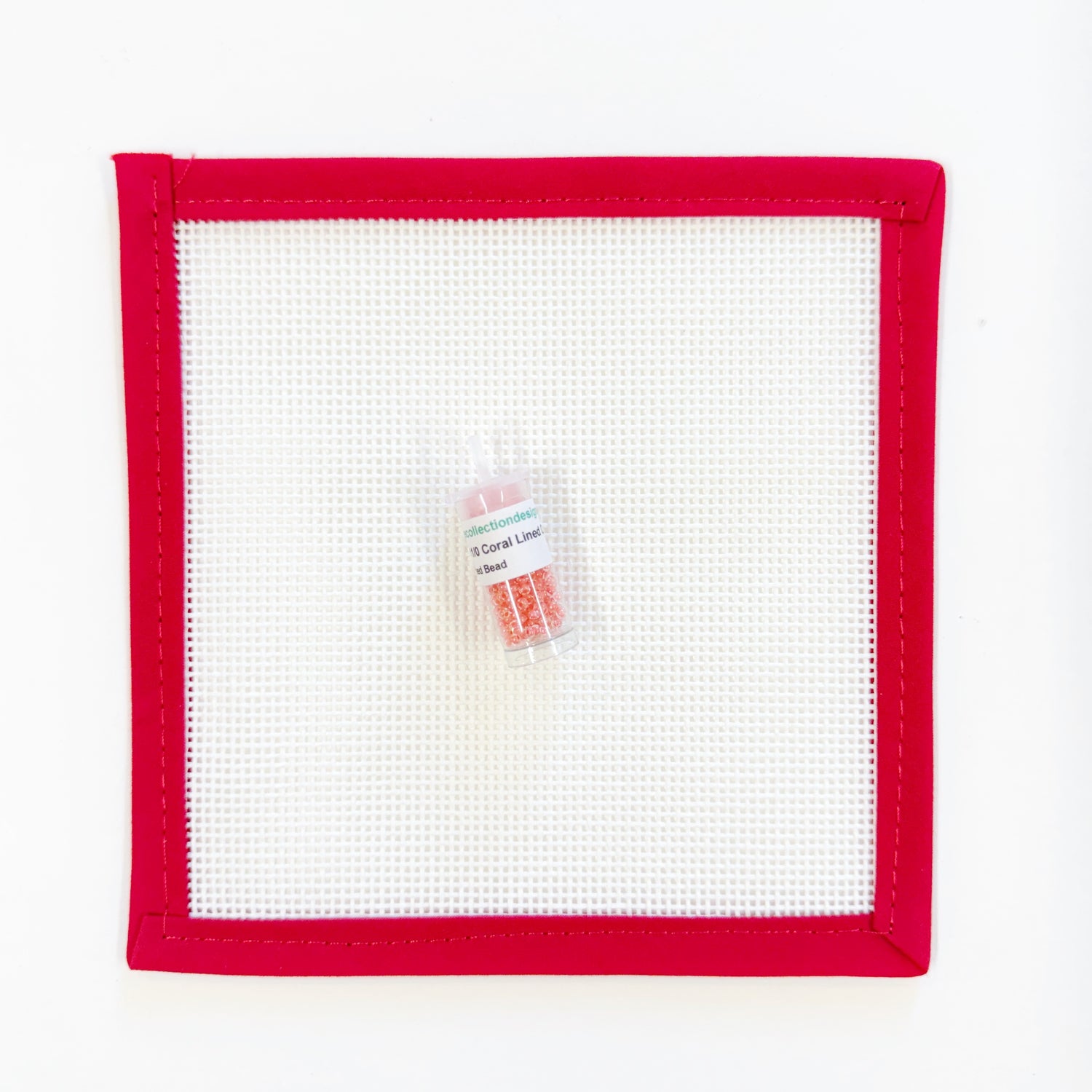 Miyuki Seed Beads - 11/0 Coral Lined Crystal