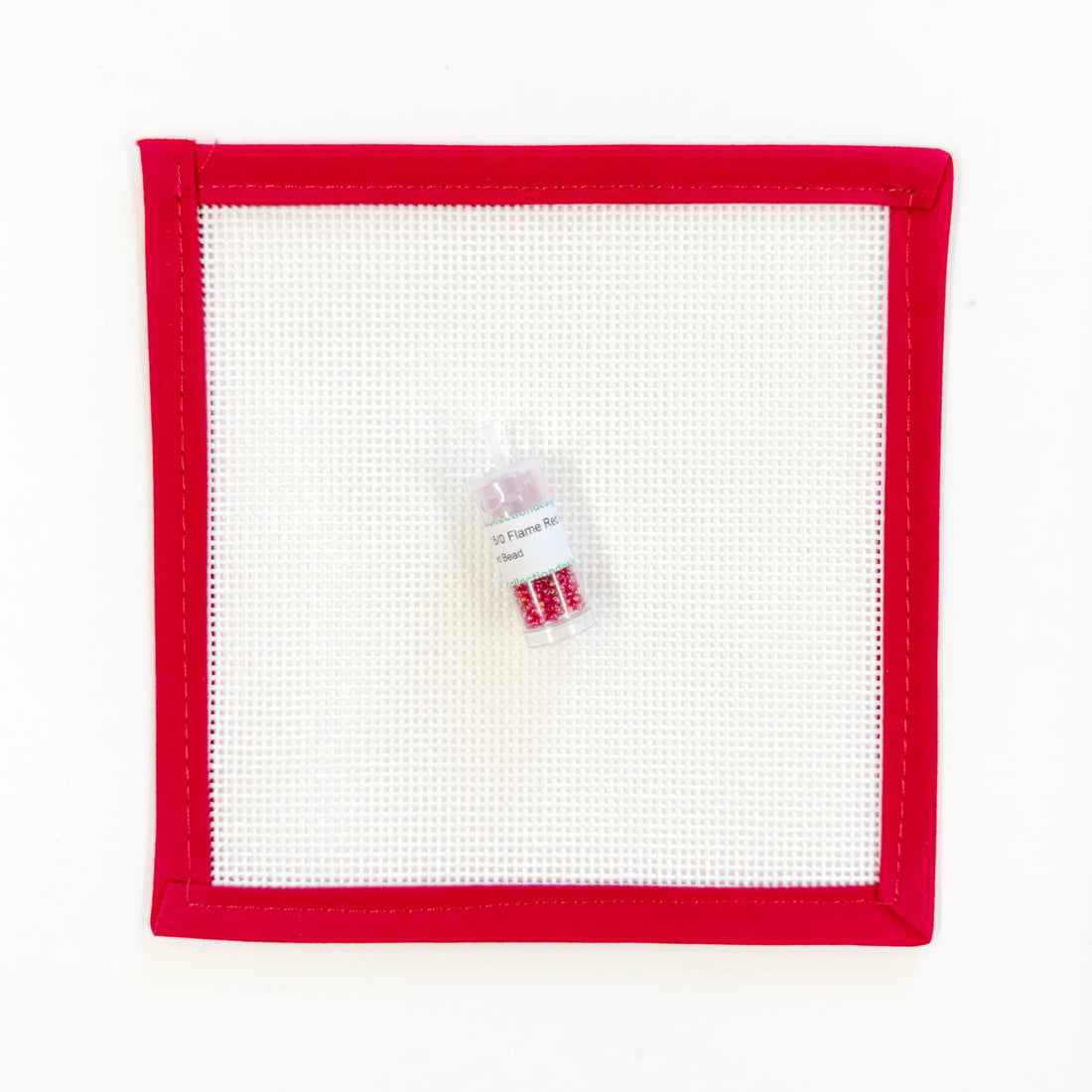 Miyuki Seed Beads - 15/0 Flame Red AB