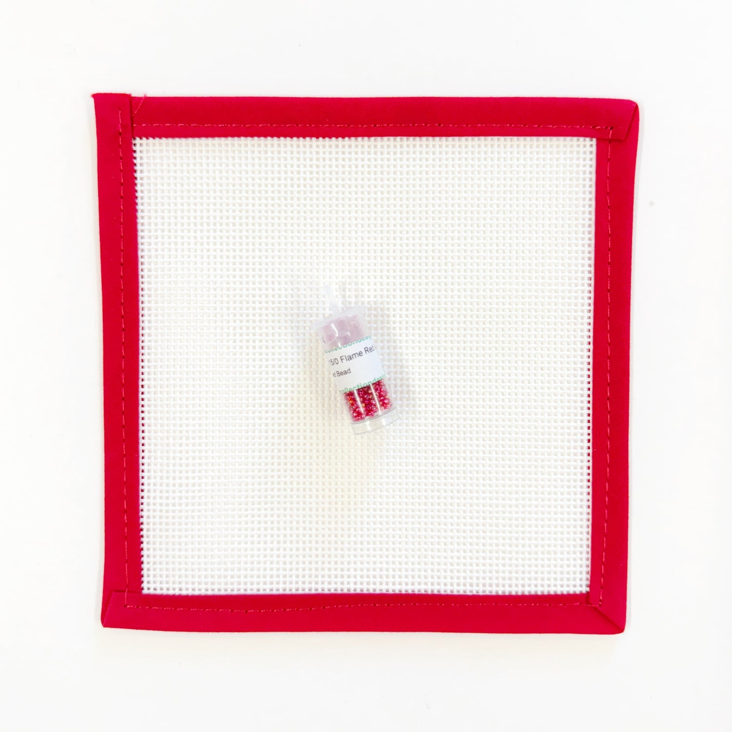 Miyuki Seed Beads - 15/0 Flame Red AB