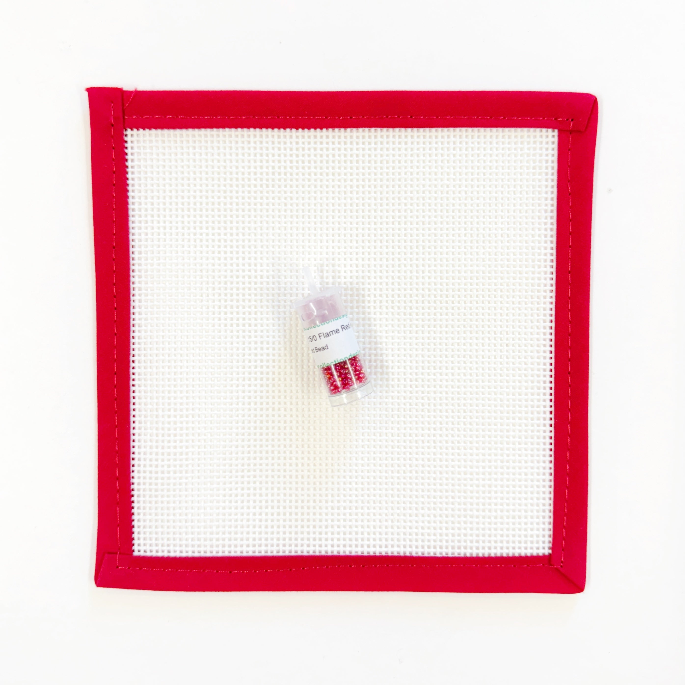 Miyuki Seed Beads - 15/0 Flame Red AB