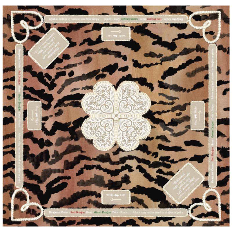 Mahjong Mat - El Tigre