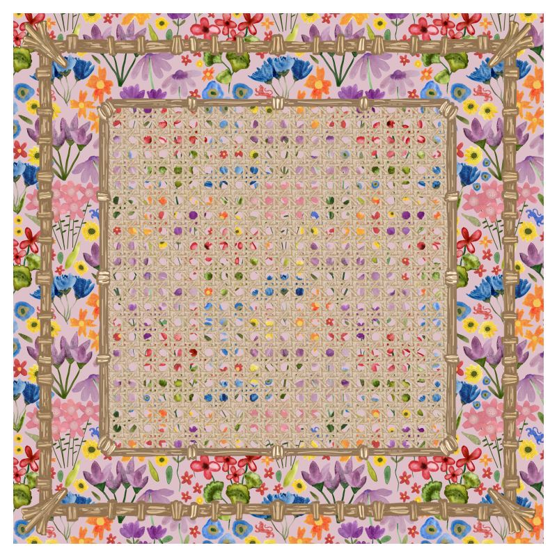 Mahjong Mat - Garden Party