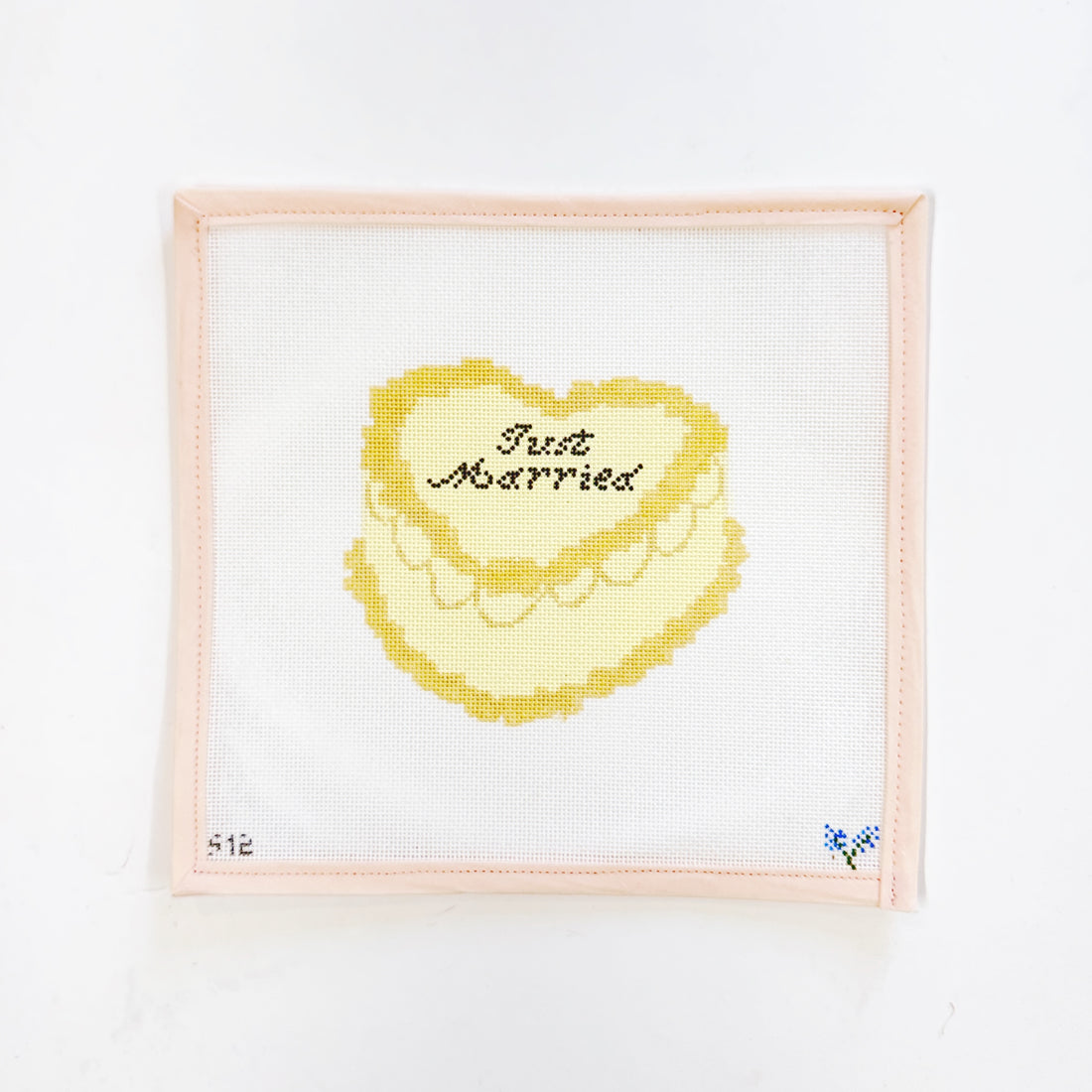 Just Married Vintage Cake