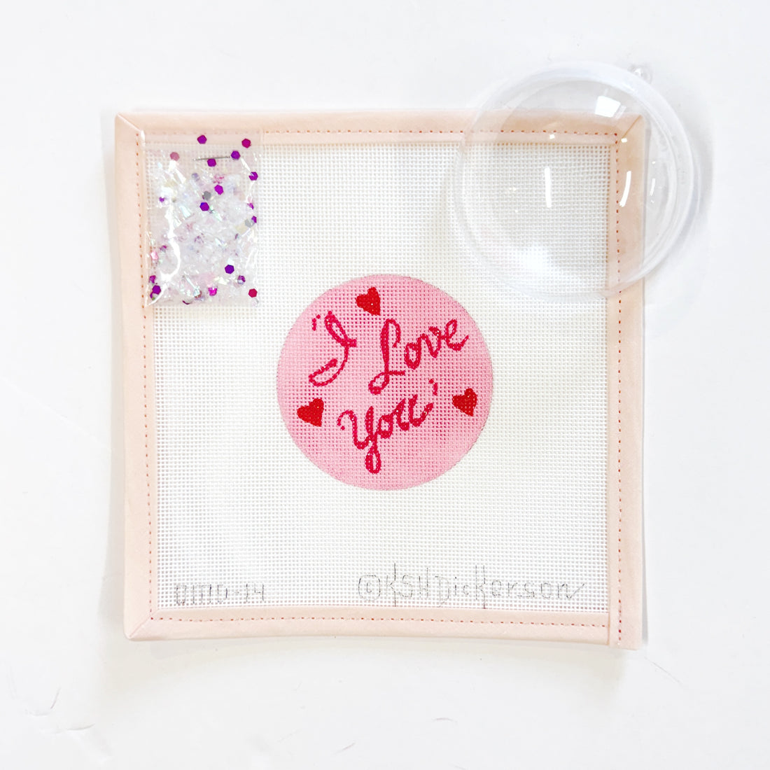 I Love You Snow Globe