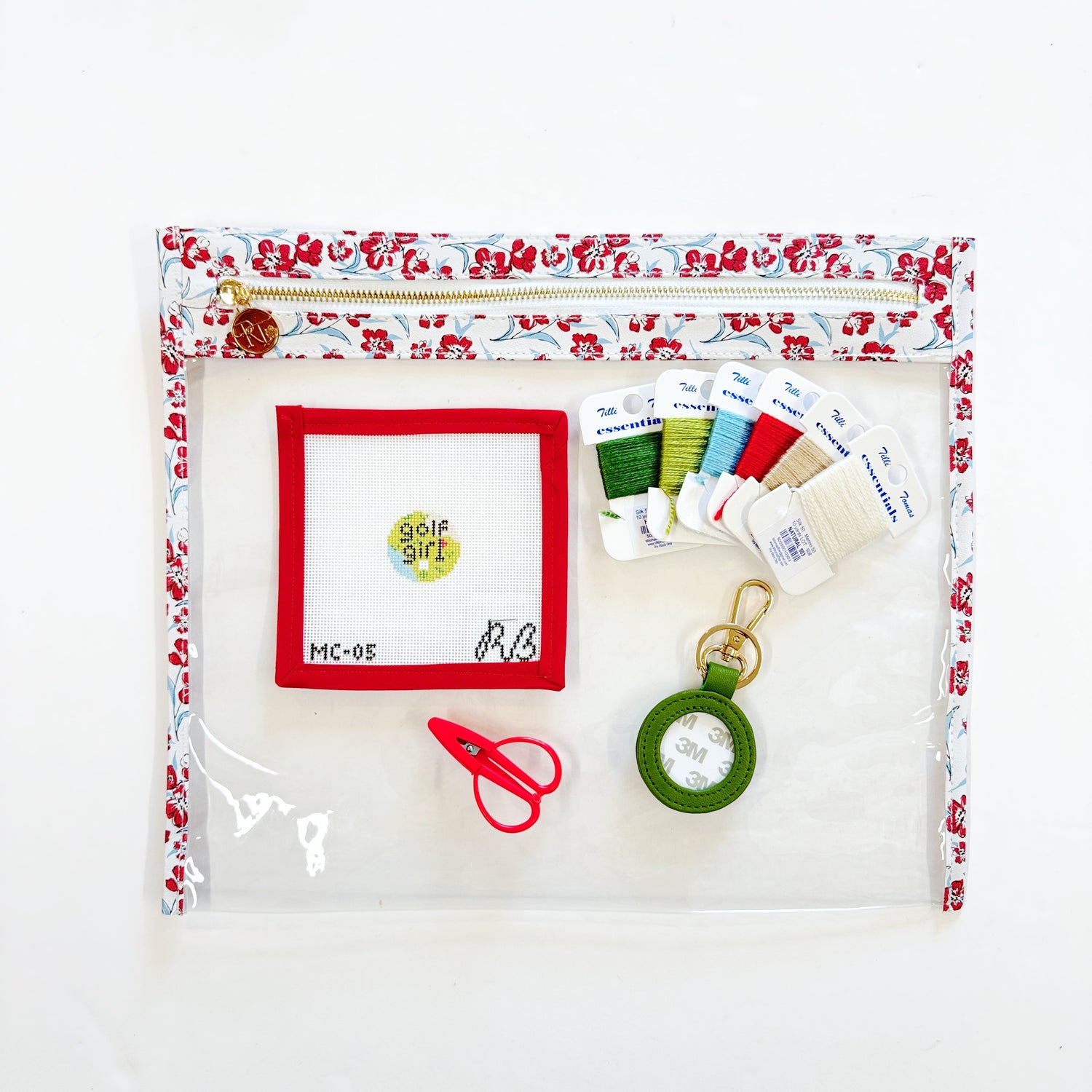Ultimate Needlepoint Travel Kit - Golf Girl FOB