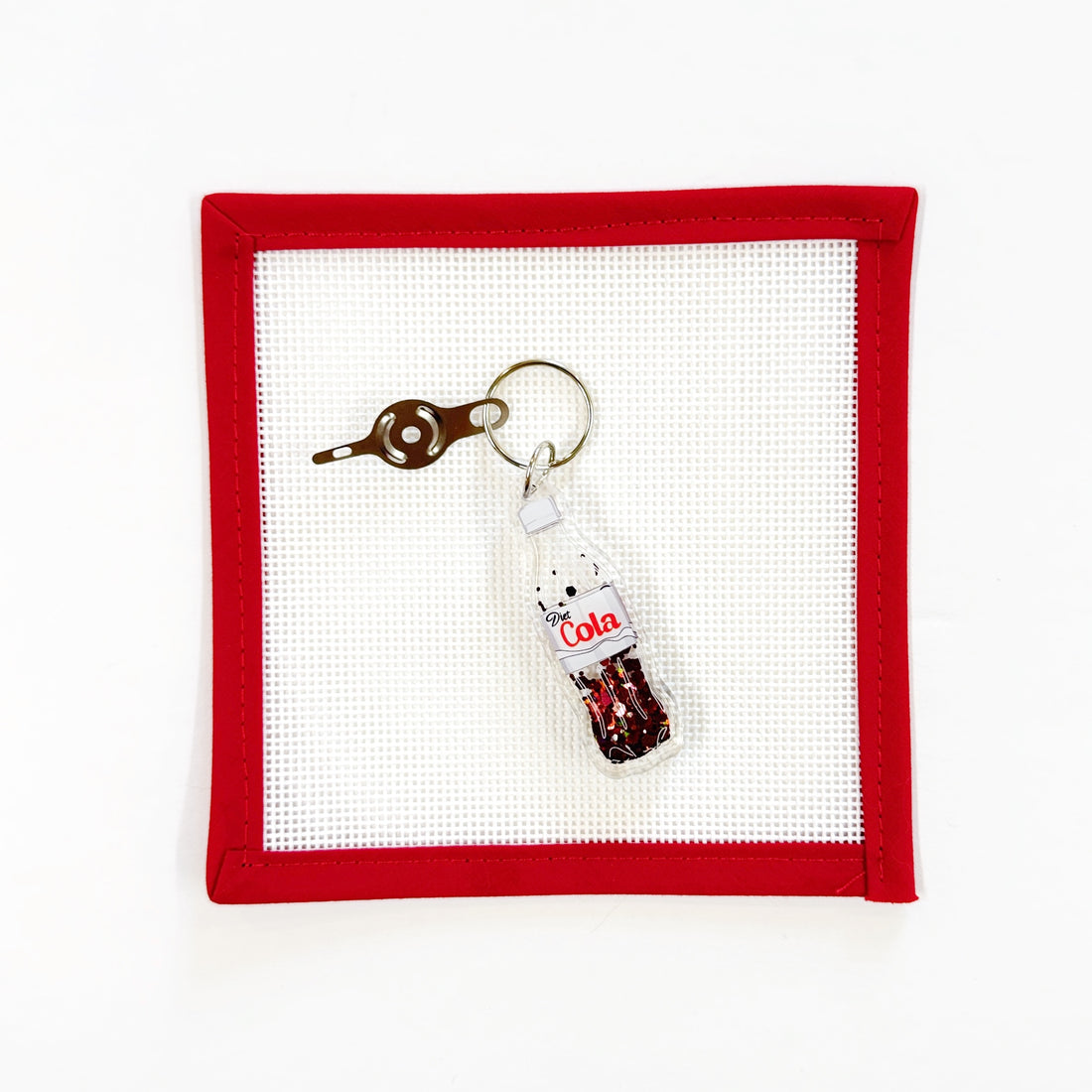 Diet Coke Glitter Threader