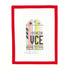 Venice Travel TagHedgehog NeedlepointCanvasThe Red Thread Atelier