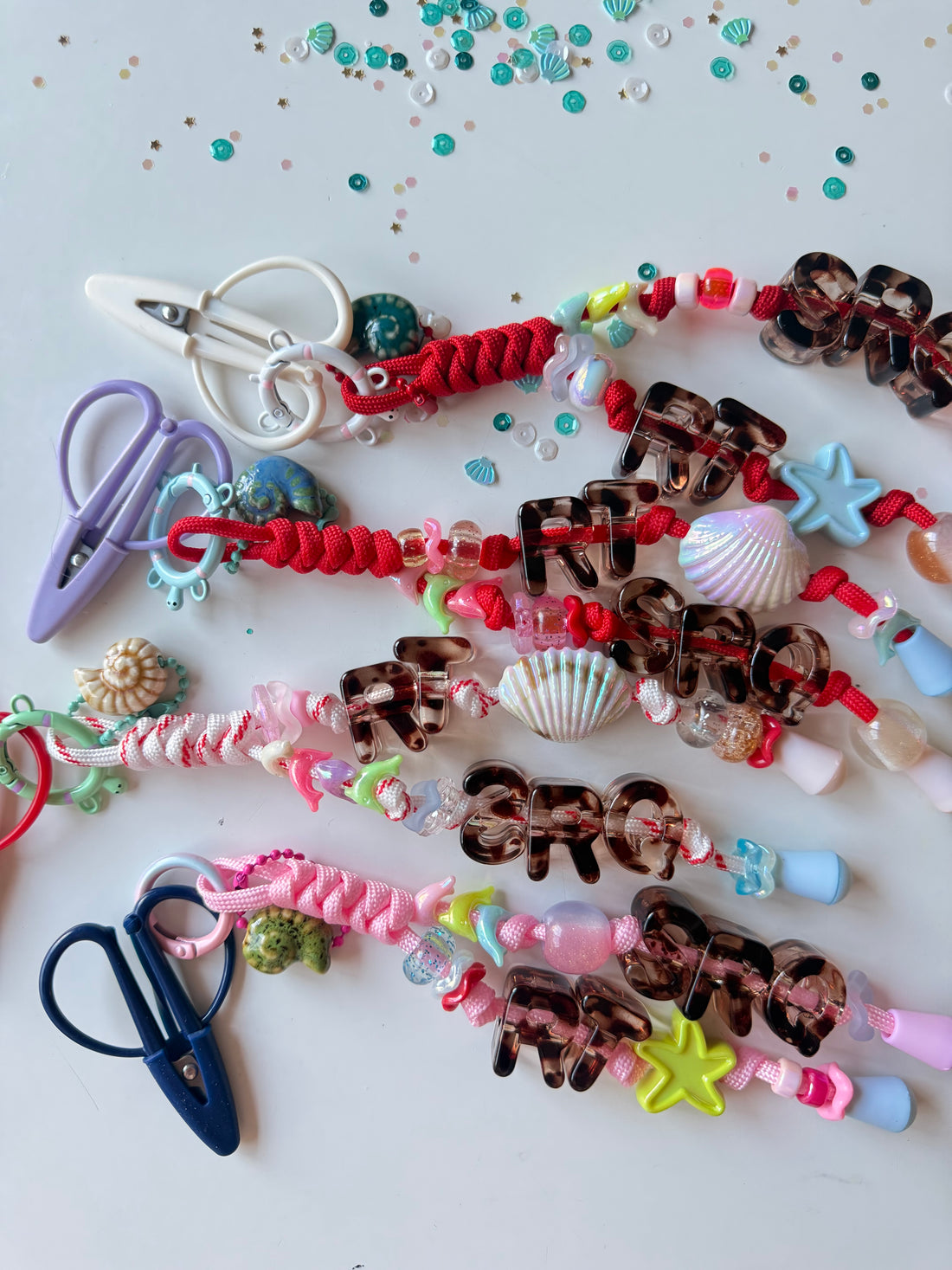Blind Bag Scissor Fobs