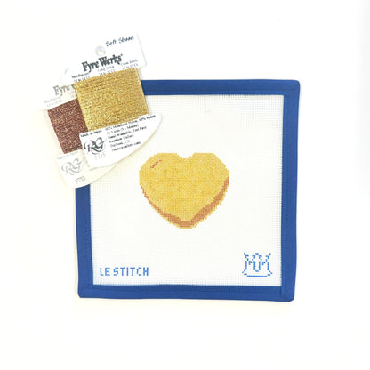 Monogram Mary x Le Stitch - Heart CharmLe StitchCanvasThe Red Thread Atelier