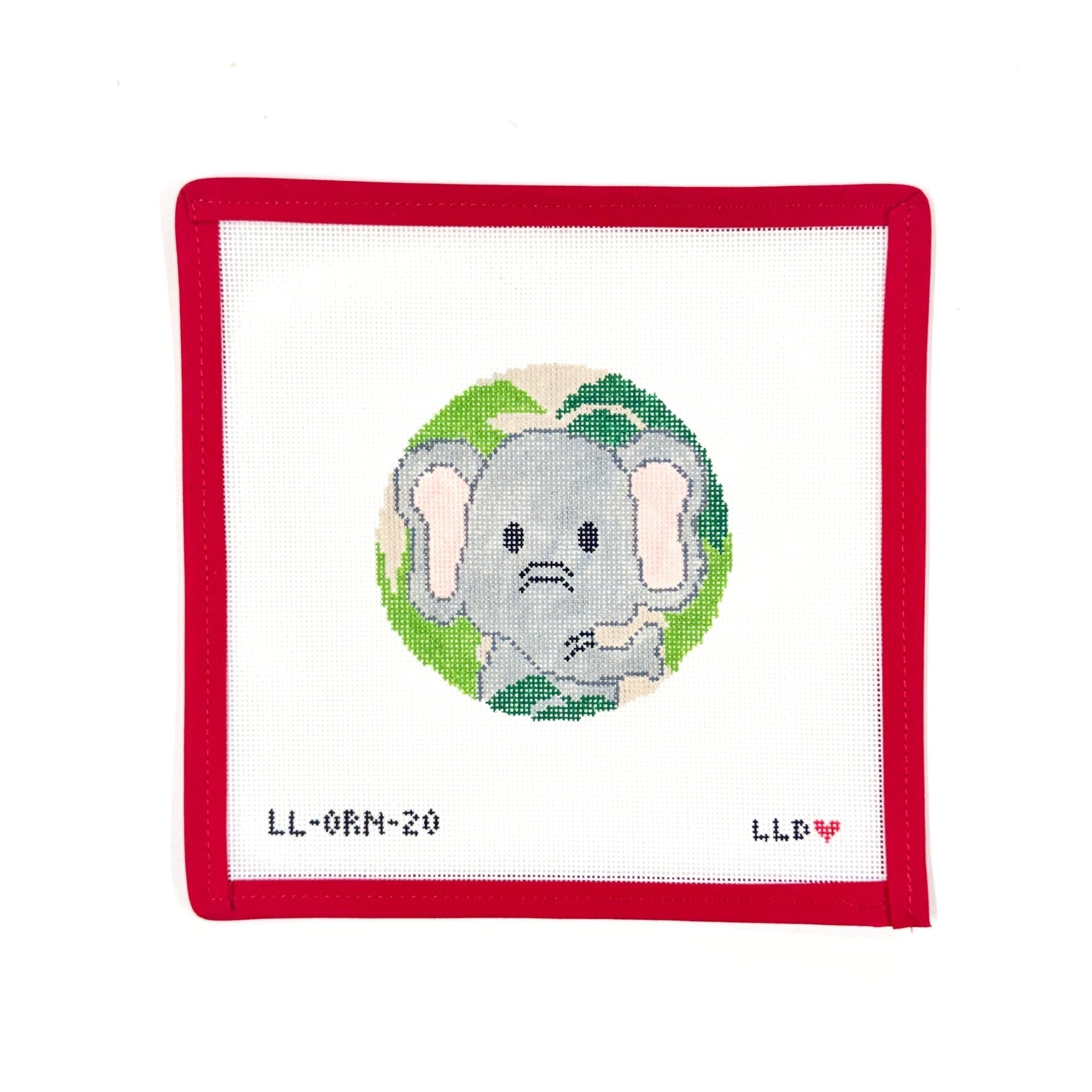 Elephant OrnamentLaura Love DesignsCanvasThe Red Thread Atelier