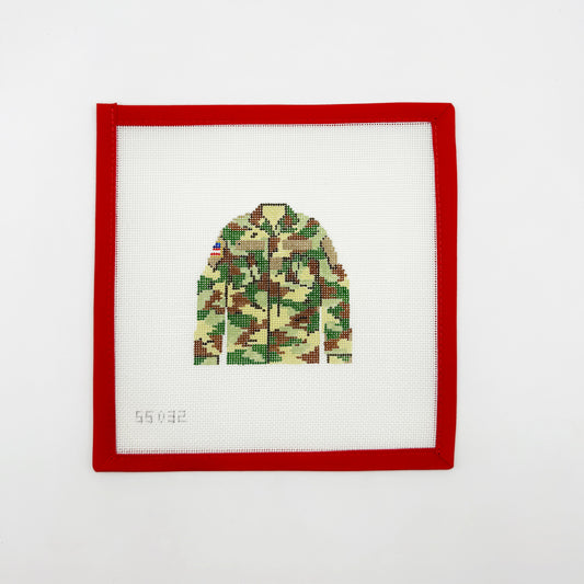 Army Camouflage Blouse w Stitch Guide