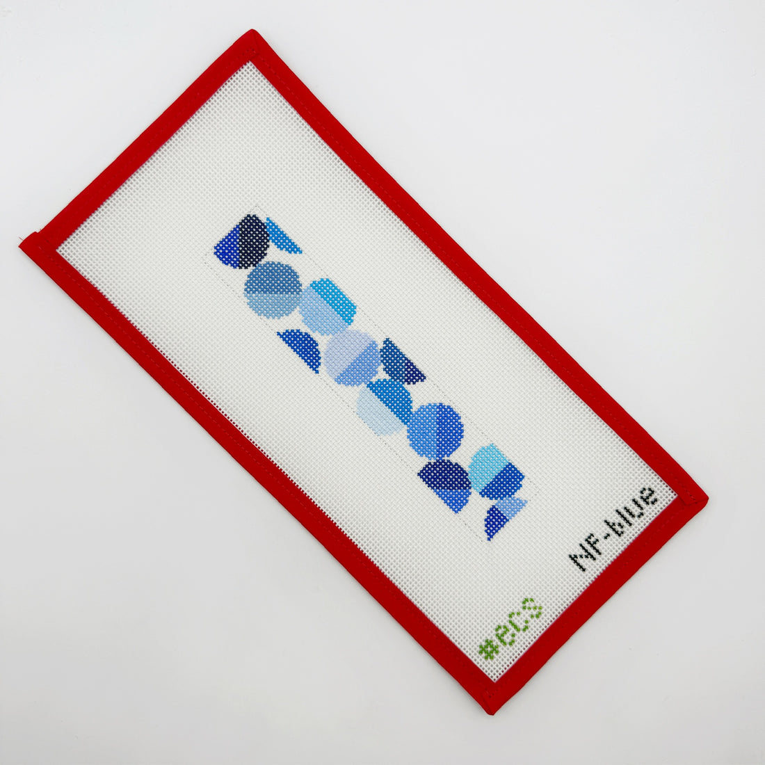 Evelyn - Blue Circles Key Fob