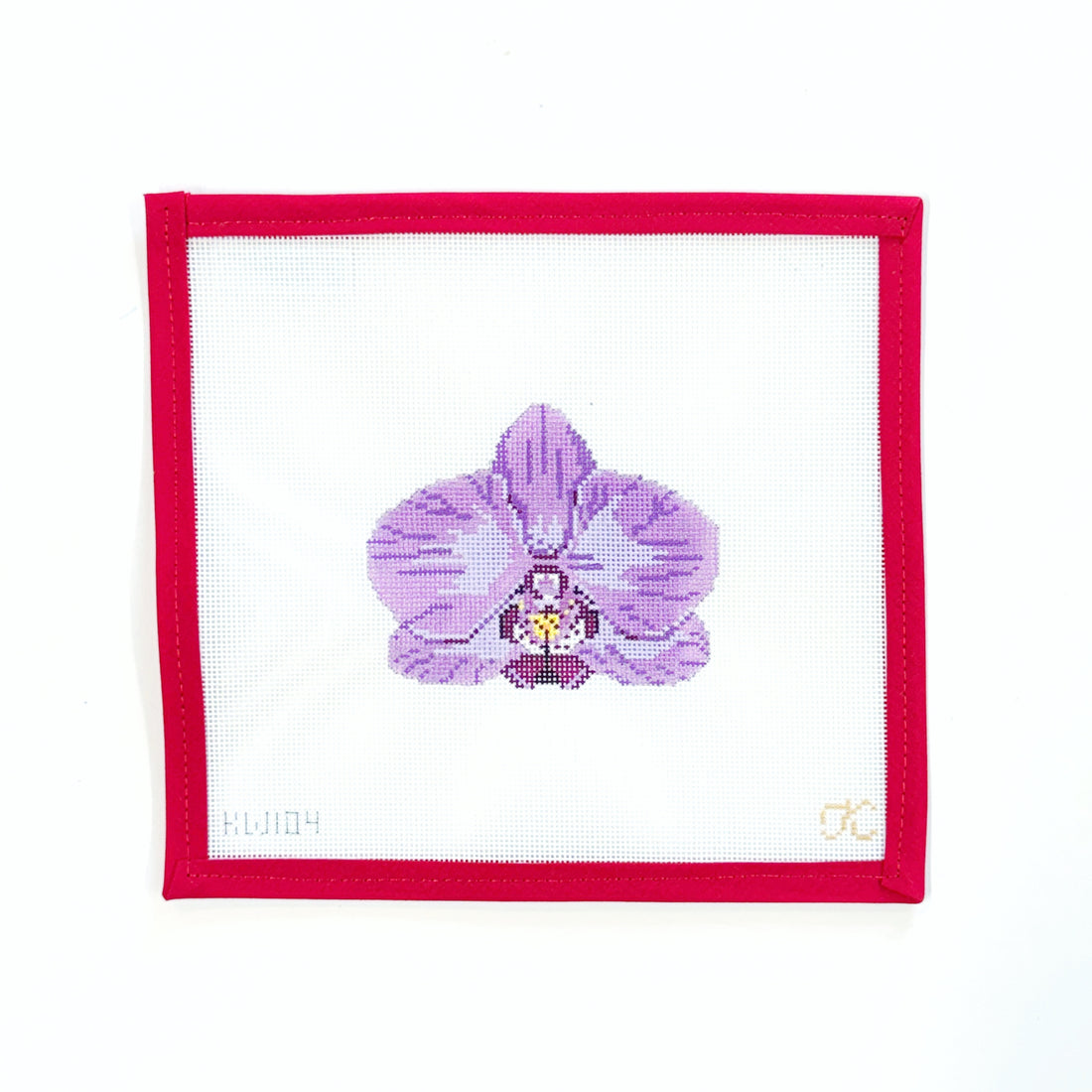 Single Purple Orchid