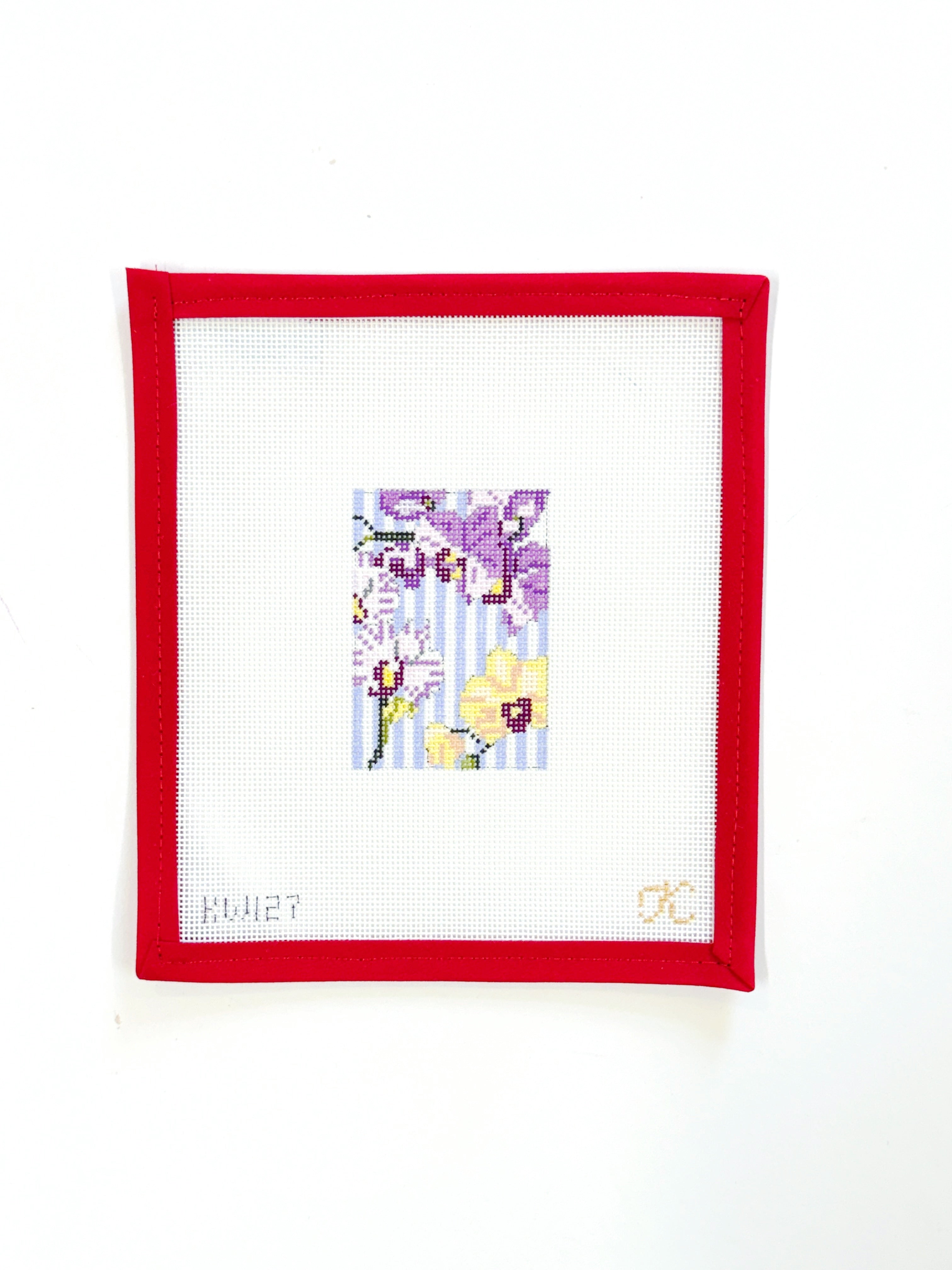 Orchid Luggage Tag